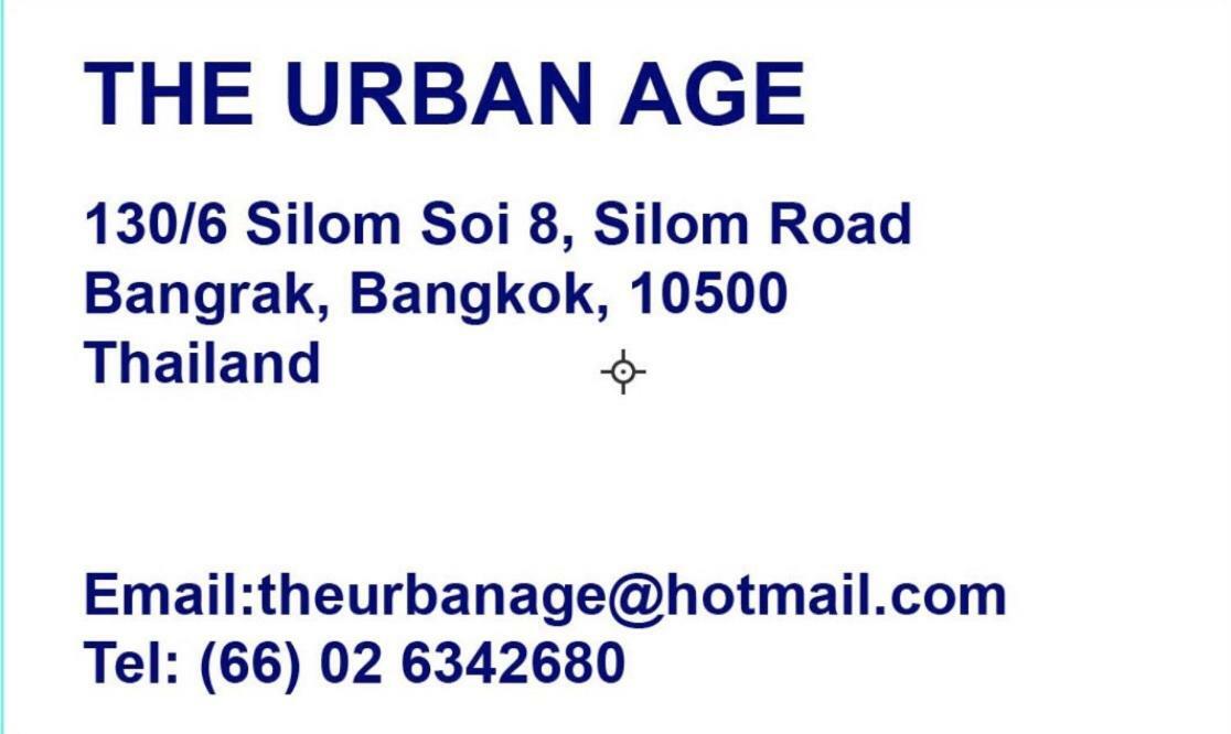 The Urban Age Hostel Bangkok Ngoại thất bức ảnh